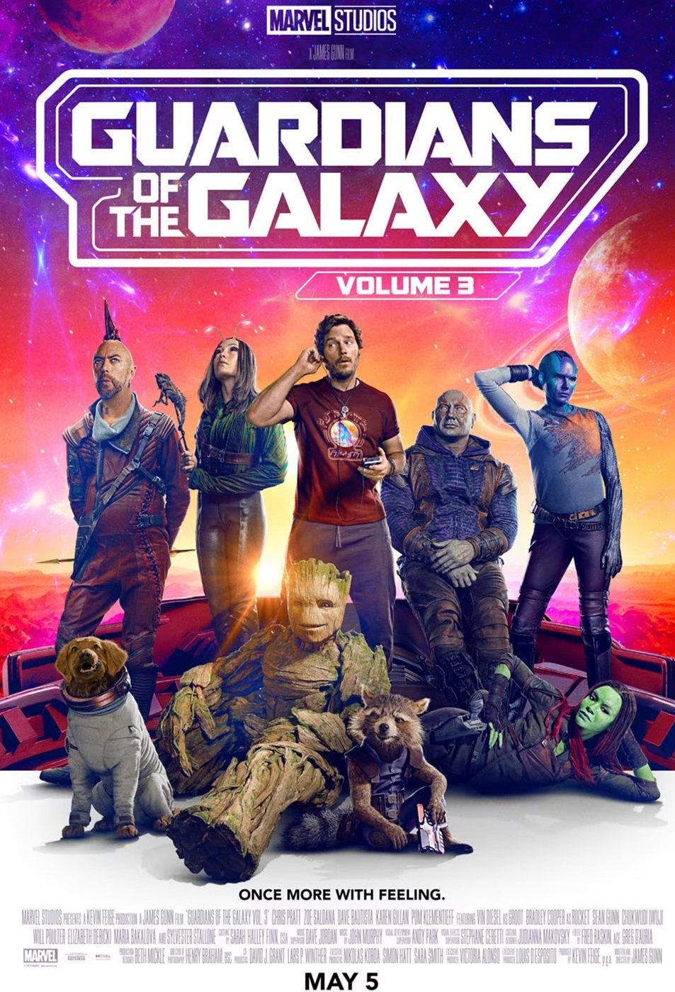 Gaurdians Of The Galaxy Vol 3 2023